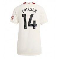 Zenski Nogometni Dres Manchester United Christian Eriksen #14 Rezervni 2023-24 Kratak Rukav